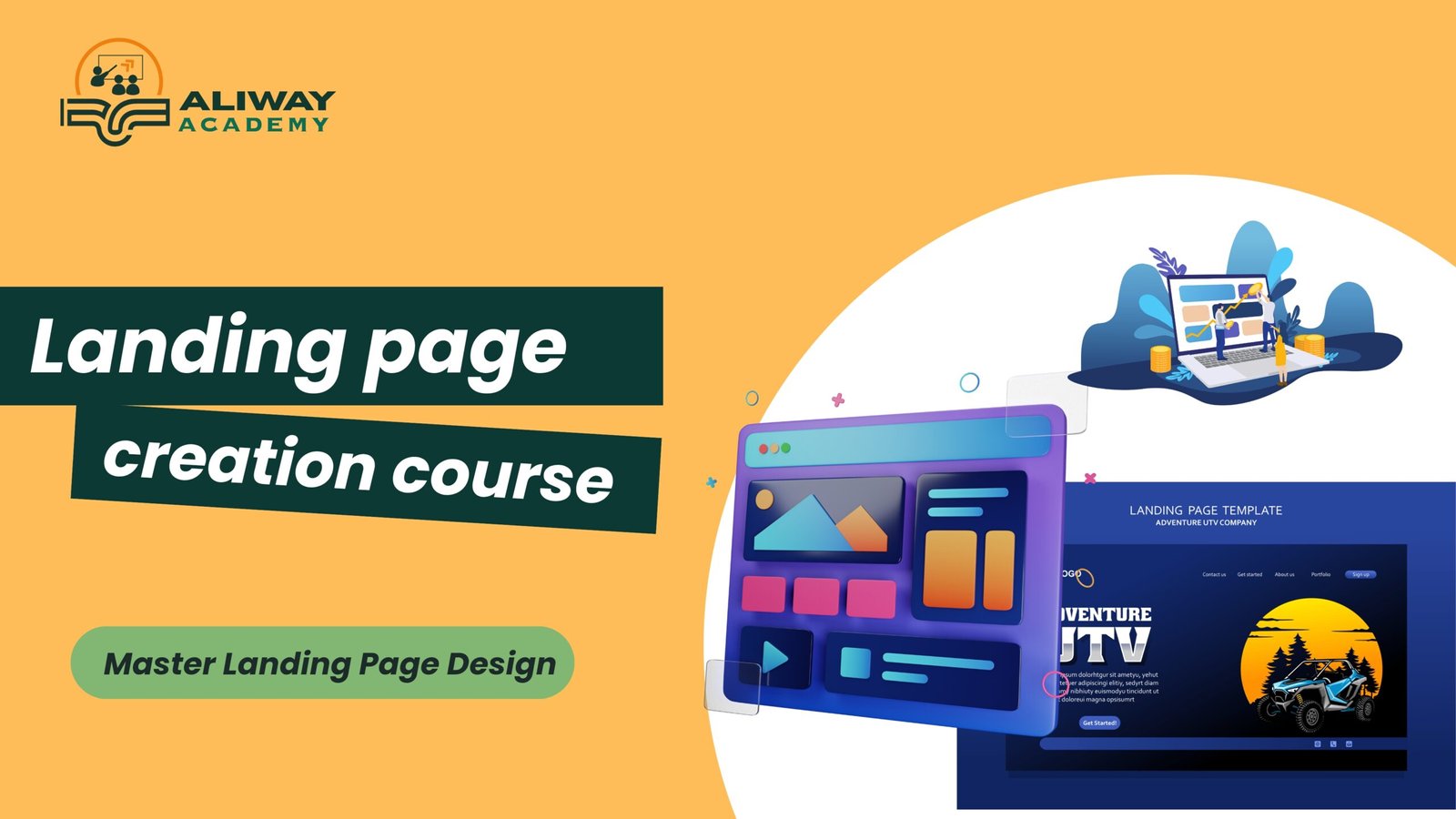 Landing page creation course